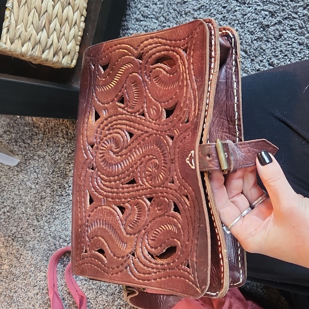 Handmade Vintage Leather Purse